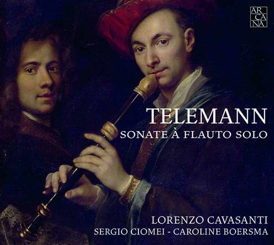 Cover for Lorenzo Cavasanti / Sergio Ciomei · Telemann: Sonate For Solo Flute (CD) (2017)