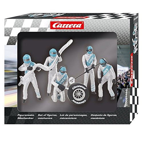 Cover for Carrera · Set of figures mechanics - silver (Zabawki)