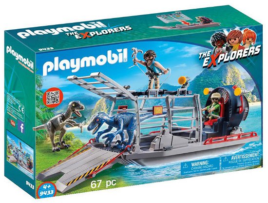 Cover for Playmobil · Playmobil 9433 Luchtkussenboot Met Dinok (N/A) (2019)