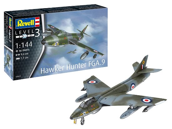Cover for Revell · Hawker Hunter FGA.9 Modelbouwpakket ( 03833 ) (Legetøj)