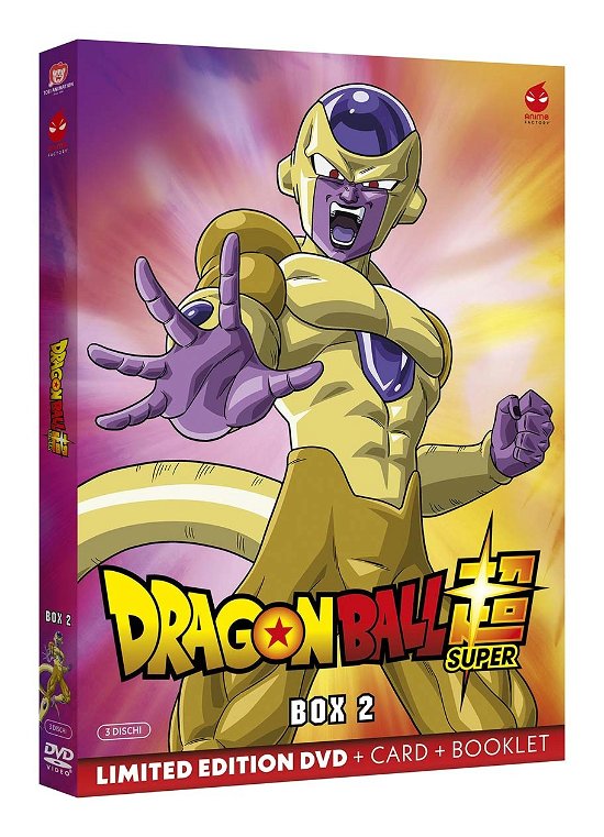 Cover for Dragon Ball Super Box 02 (3 Dv · Dragon Ball Super Box 02 (DVD) (2023)