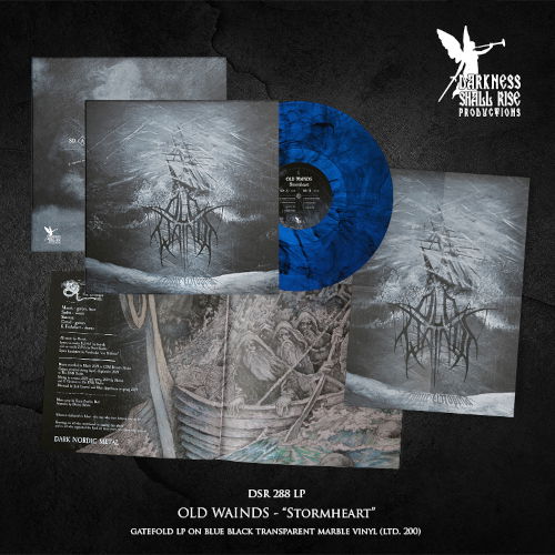 Cover for Old Wainds · Stormheart (Blue Marbled Vinyl LP) (LP) (2024)