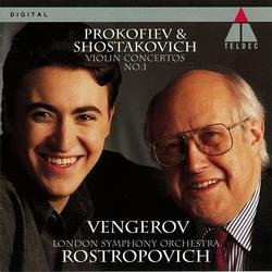 Cover for Maxim Vengerov · Prokofiev &amp; Shostakovich: Violin Concertos (CD) [Japan Import edition] (2011)