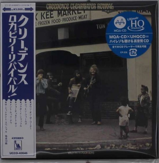 Cover for Creedence Clearwater Revival · Willy And The Poor Boys (CD) [Japan Import edition] [Papersleeve] (2020)