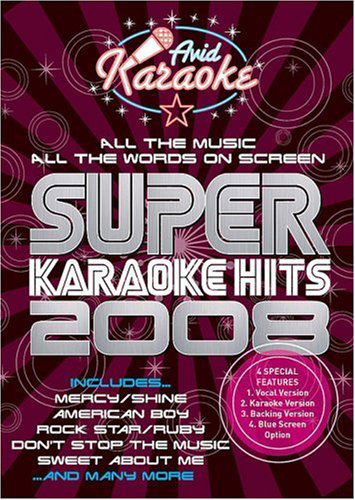 Super Karaoke Hits 2008 - Aa.vv. - Filmes - AVID - 5022810609339 - 13 de outubro de 2008