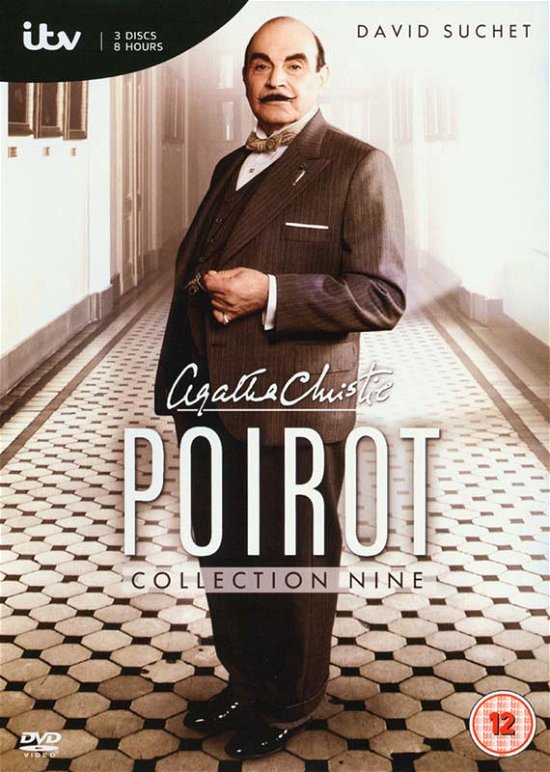 Cover for Poirot Collection 9 · Agatha Christie - Poirot Collection 9 (DVD) (2013)