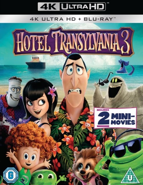 Cover for Hotel Transylvania 3 - A Monster Vacation (4K UHD Blu-ray) (2018)