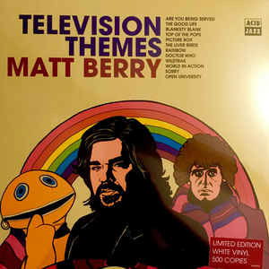 Cover for Matt Berry · Television Themes - White Vinyl (LP) (2020)