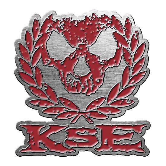 Killswitch Engage Pin Badge: Skull Wreath (Enamel In-Fill) - Killswitch Engage - Merchandise - PHD - 5055339791339 - October 28, 2019