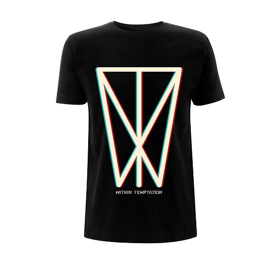 Cover for Within Temptation · Glitch Icon (T-shirt) [size S] [Black edition] (2019)