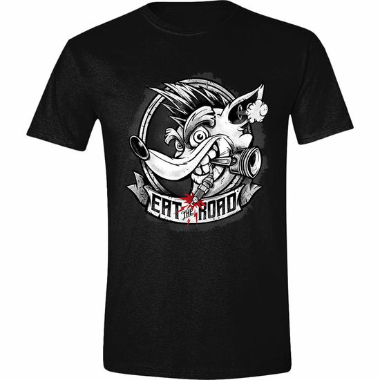 CRASH TEAM RACING - T-Shirt - Eat the Road - Crash Team Racing - Gadżety -  - 5056270428339 - 