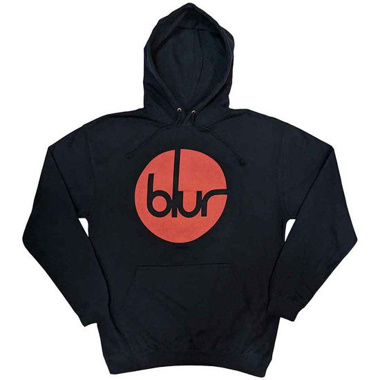 Blur Unisex Pullover Hoodie: Circle Logo - Blur - Merchandise -  - 5056737217339 - 