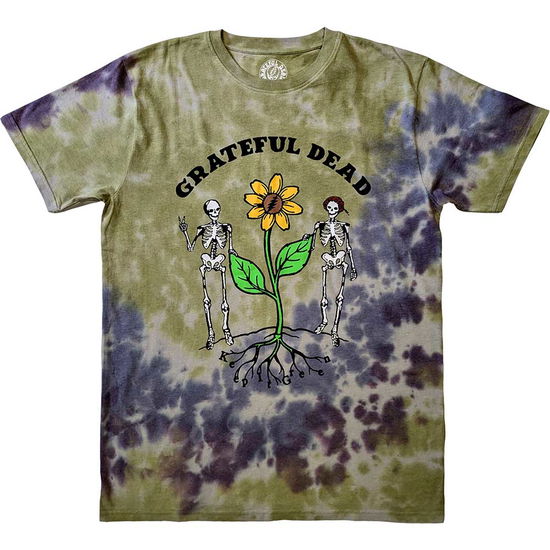 Grateful Dead Unisex T-Shirt: Keep It Green (Wash Collection) - Grateful Dead - Merchandise -  - 5056737259339 - June 13, 2024