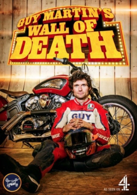 Cover for Guy Martin Wall of Death Bluray · Guy Martin - Wall of Death (Blu-ray) (2016)