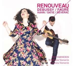 Cover for Duo Varnerin / Stephanie Varnerin / Mathieu Varnerin · Renouveau: Music By Debussy. Faure. Hahn (CD) (2019)