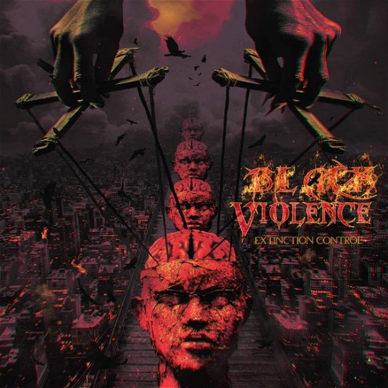 Cover for Black Violence · Extinction Control (CD) (2022)