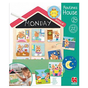 Jumbo Routines House Educatief Houten Spel - Jumbo - Merchandise -  - 8410446002339 - 