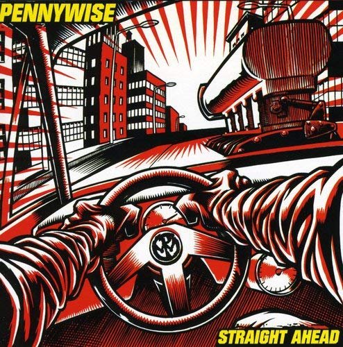 Cover for Pennywise · Straight Ahead (Red &amp; Black Galaxy) (LP) (2022)
