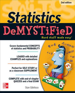 Cover for Stan Gibilisco · Statistics DeMYSTiFieD (Paperback Book) (2011)