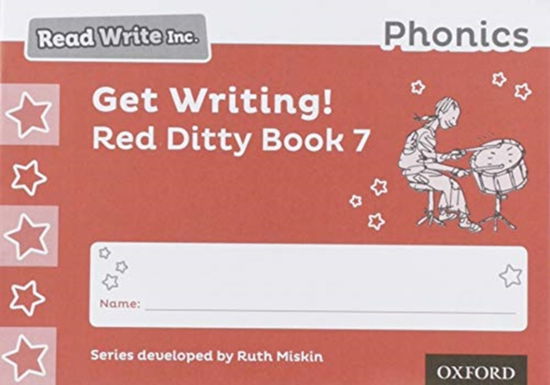 Cover for Ruth Miskin · Read Write Inc. Phonics: Get Writing! Red Ditty Book 7 Pack of 10 - Read Write Inc. Phonics (Taschenbuch) (2017)