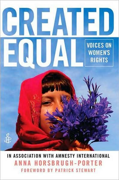 Cover for Amnesty International · Created Equal: Voices on Women's Rights (Paperback Bog) (2009)