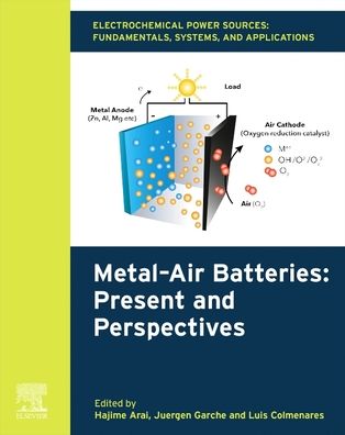 Cover for Electrochemical Power Sources: Fundamentals, Systems, and Applications: Metal–Air Batteries: Present and Perspectives (Paperback Book) (2020)