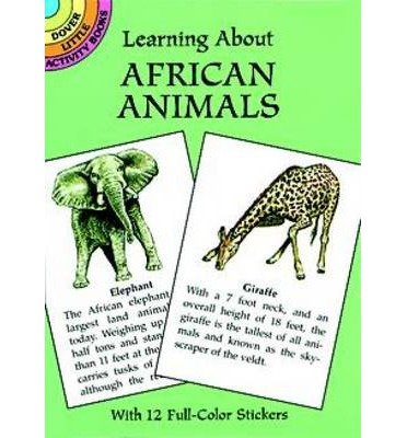 Cover for Sy Barlowe · Learning About African Animals - Dover Little Activity Books (Paperback Book) (2003)