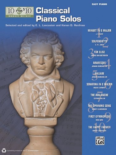 Cover for Kenon D. Renfrow · 10 for 10 Sheet Music Classical Piano Solos: Piano Solos (Sheet music) (2010)