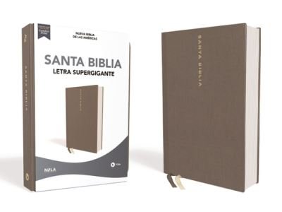 Cover for Vida Vida · NBLA Santa Biblia, Letra Supergigante, Tapa Dura / Tela, Gris, Edicion Letra Roja (Hardcover Book) (2021)