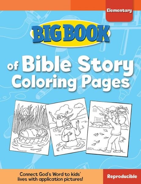 Cover for David C. Cook · Bbo Bible Story Coloring Pages - Big Books (Taschenbuch) (2018)