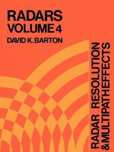 Cover for David K. Barton · Radar Resolution and Multipath Effects (Paperback Book) (1975)