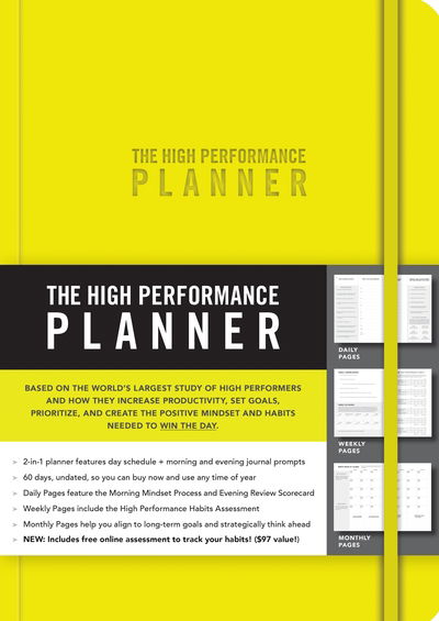 Cover for Brendon Burchard · The High Performance Planner (Book) (2018)