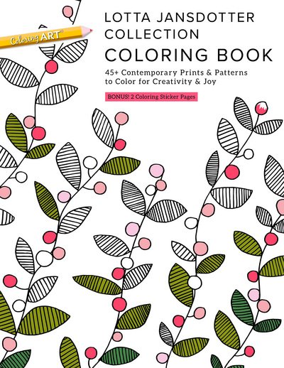 Cover for Lotta Jansdotter · Lotta Jansdotter Collection Coloring Book (Paperback Book) (2017)