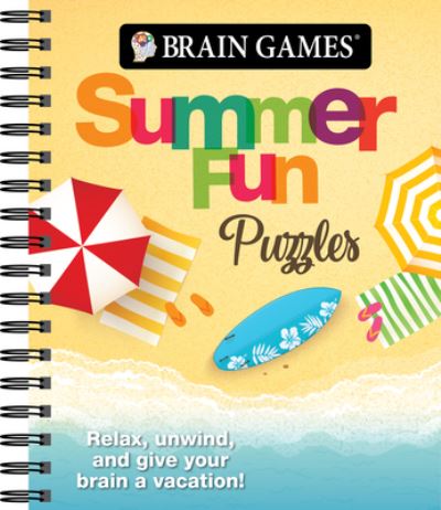 Cover for Publications International Ltd · Brain Games - Summer Fun Puzzles (Spiral Book) (2019)