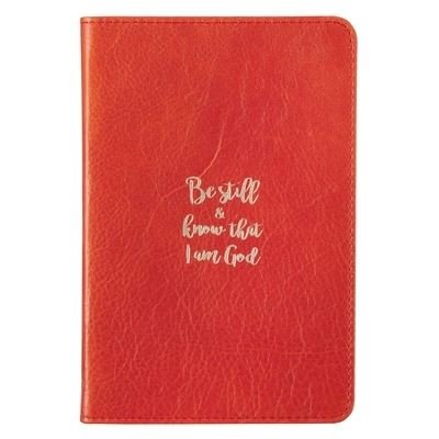 Cover for Christian Art Gifts Inc · Journal Handy Leather Be Still (Hardcover Book) (2020)