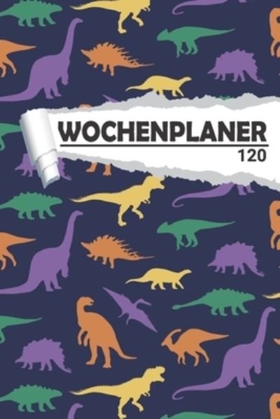 Cover for Aw Media · Wochenplaner Dinosaurier (Pocketbok) (2020)