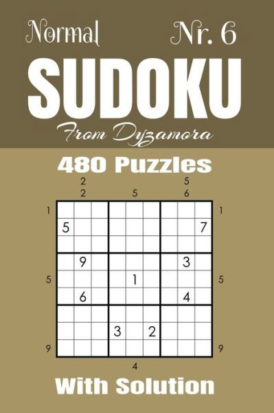 Cover for From Dyzamora · Normal Sudoku Nr.6 (Paperback Book) (2019)