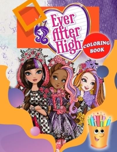 Cover for Kung Fu Panda · Ever After High School Coloring Book (Paperback Book) (2019)