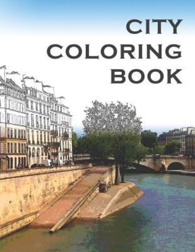 Cover for Lance Coloring Book · City Coloring Book (Paperback Book) (2018)