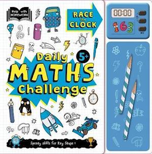 Cover for Autumn Publishing · Help With Homework: 5+ Daily Maths Challenge (Hardcover Book) (2019)