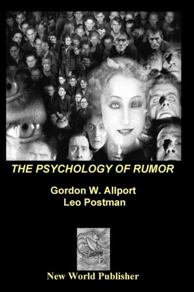 Cover for Gordon Willard Allport · Psychology of Rumor (Book) (2022)