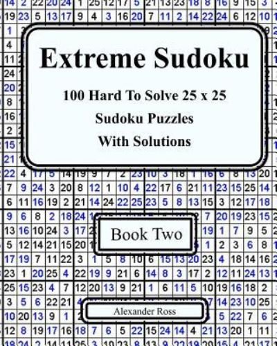 Cover for Alexander Ross · Extreme Sudoku Two (Pocketbok) (2017)