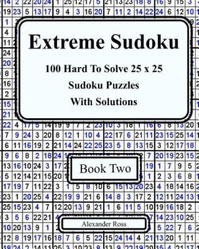 Cover for Alexander Ross · Extreme Sudoku Two (Pocketbok) (2017)