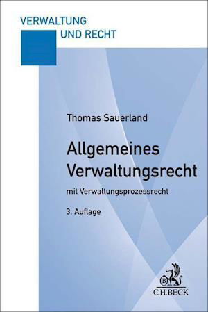 Cover for Thomas Sauerland · Allgemeines Verwaltungsrecht (Paperback Book) (2022)