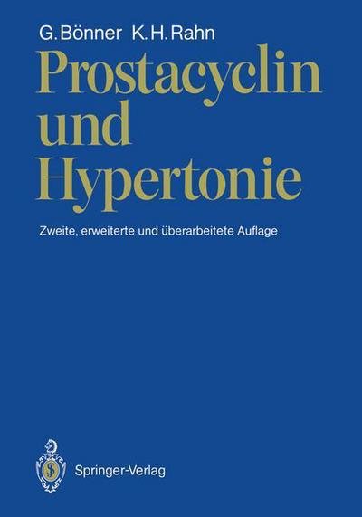 Cover for Gerd Bonner · Prostacyclin und Hypertonie (Paperback Book) [2 Revised edition] (1989)