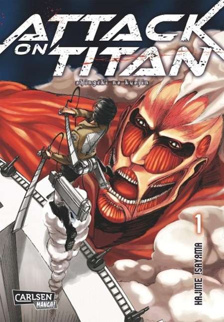 Cover for Hajime Isayama · Attack On Titan 1: Atemberaubende Fantasy-Action Im Kampf Gegen Grauenhafte Tita (Book)