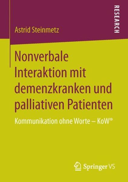 Cover for Steinmetz · Nonverbale Interaktion mit de (Book) (2015)