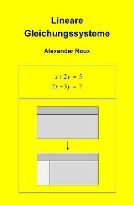 Cover for Roux · Lineare Gleichungssysteme (Buch)