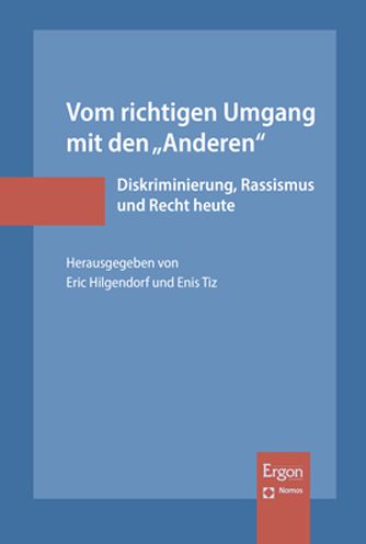 Cover for Eric Hilgendorf · Vom Richtigen Umgang Mit Den 'Anderen' (Taschenbuch) (2022)