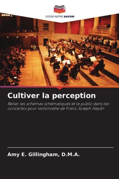 Cover for D M a Amy E Gillingham · Cultiver la perception (Paperback Book) (2021)